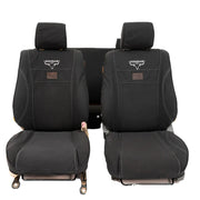 Beesdam Deluxe Seat Cover custom-fit seat covers - Charcoal canvas