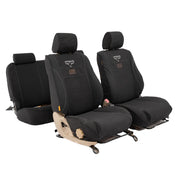 Beesdam Deluxe Seat Cover custom-fit seat covers - Charcoal canvas