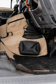Transmission Cover With Leather