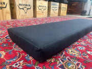 Beesdam Deluxe rear bench seat cover in plain black ripstop canvas